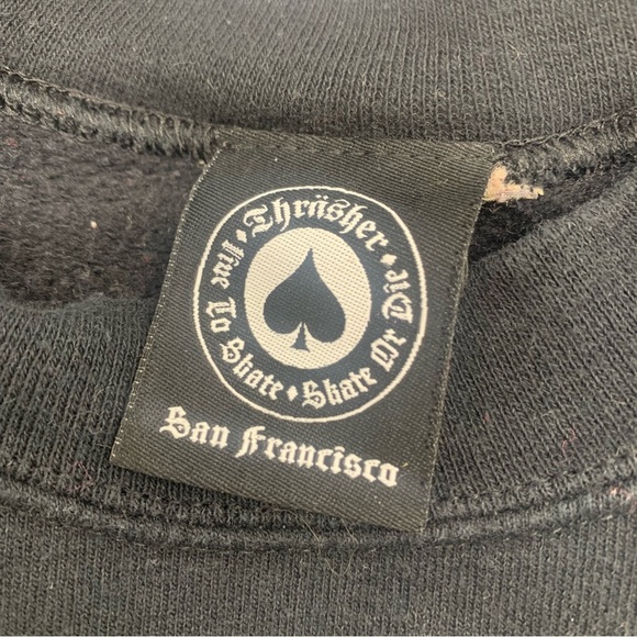 Thrasher Godzilla Sweatshirt - Picture 2 of 3